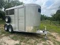 Load image into Gallery viewer, Calico 6'x13'x7' Horse Trailer GOLD - 0655