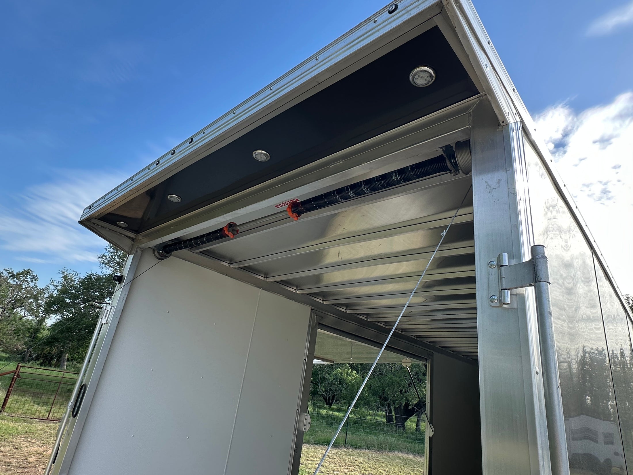 Alcom EZ Haul 8.5x24 Tandem Axle Trailer Cargo CHARCOAL-8099 Alcom