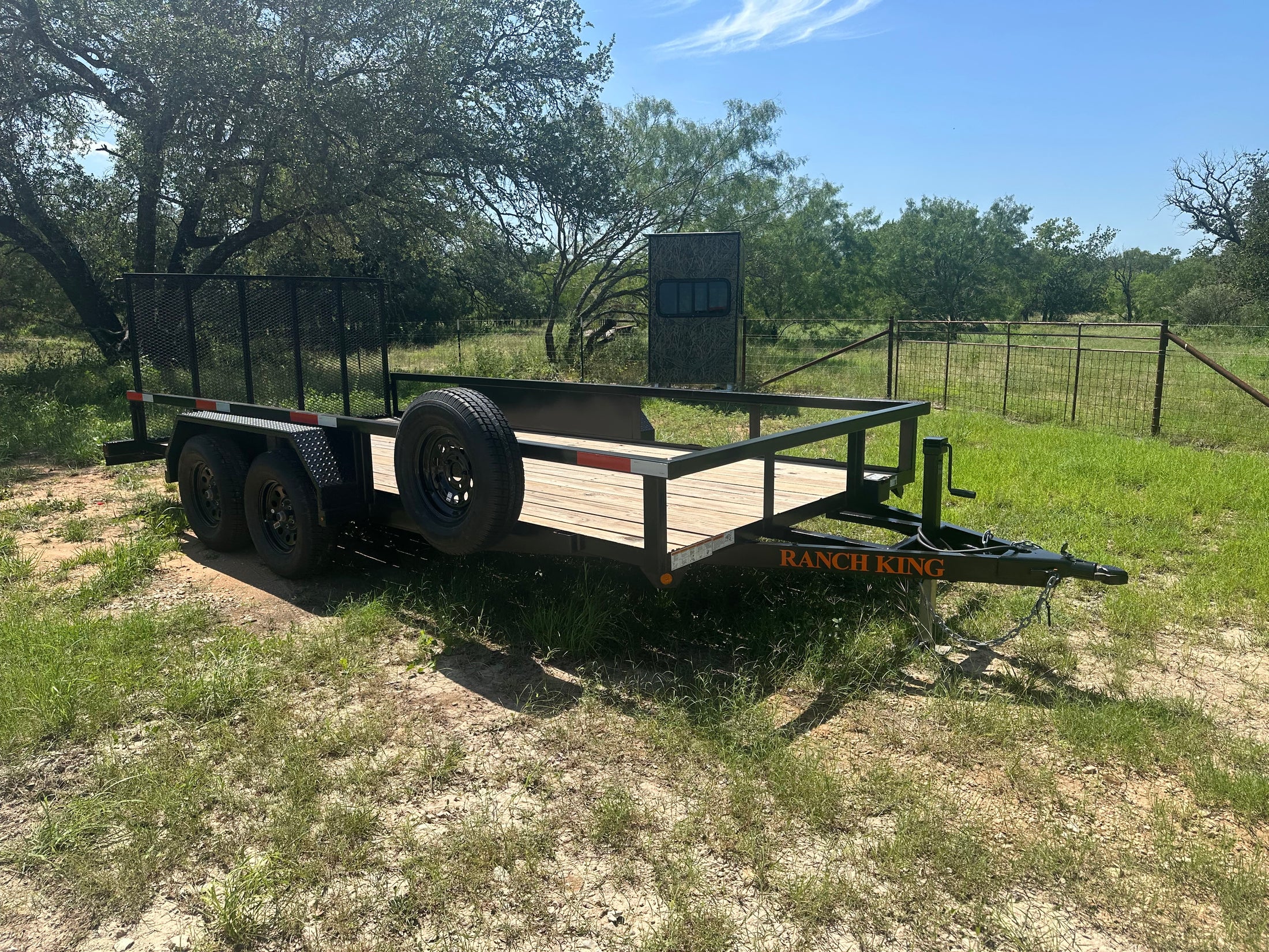 Ranch King 6'10"x16' Tandem Utility GATE - 2888 Ranch King