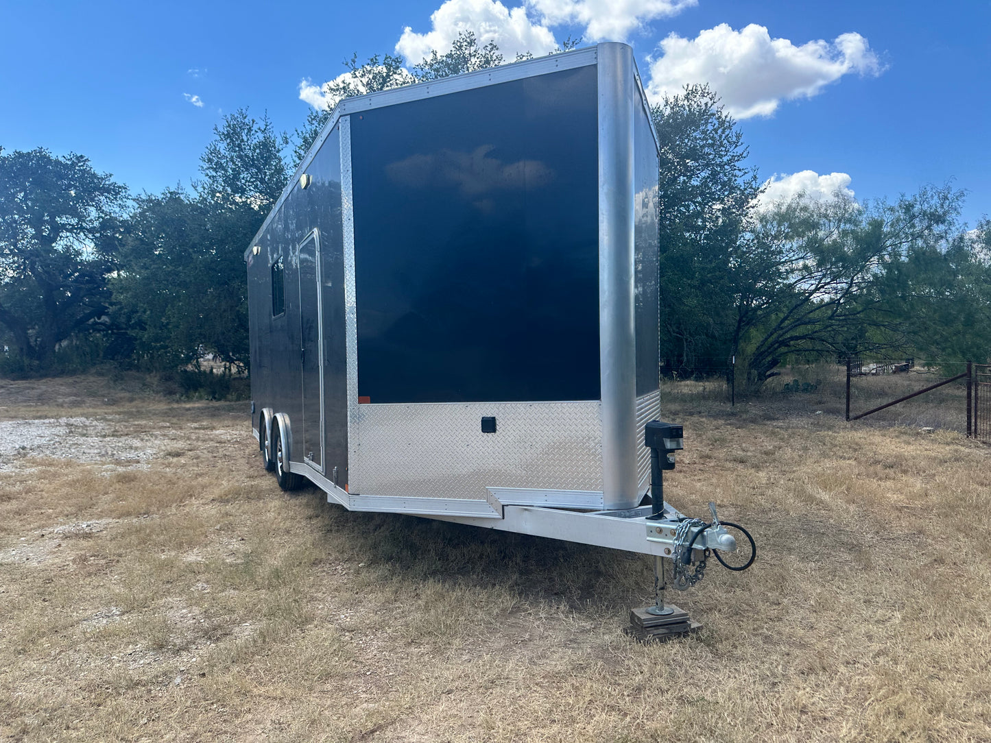 USED Alcom Nitro 8.5x20 Cargo Carhauler Tandem BLACK - 5618