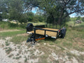 Load image into Gallery viewer, Ranch King 6'10"x12' Tandem Utility Trailer GATE - 2818 Ranch King