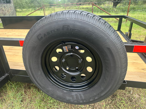 Ranch King 6'10"x14' Tandem Utility Trailer GATE - 2746 Ranch King