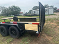 Load image into Gallery viewer, Ranch King 6'10"x14' Tandem Utility Trailer GATE - 2606 2746