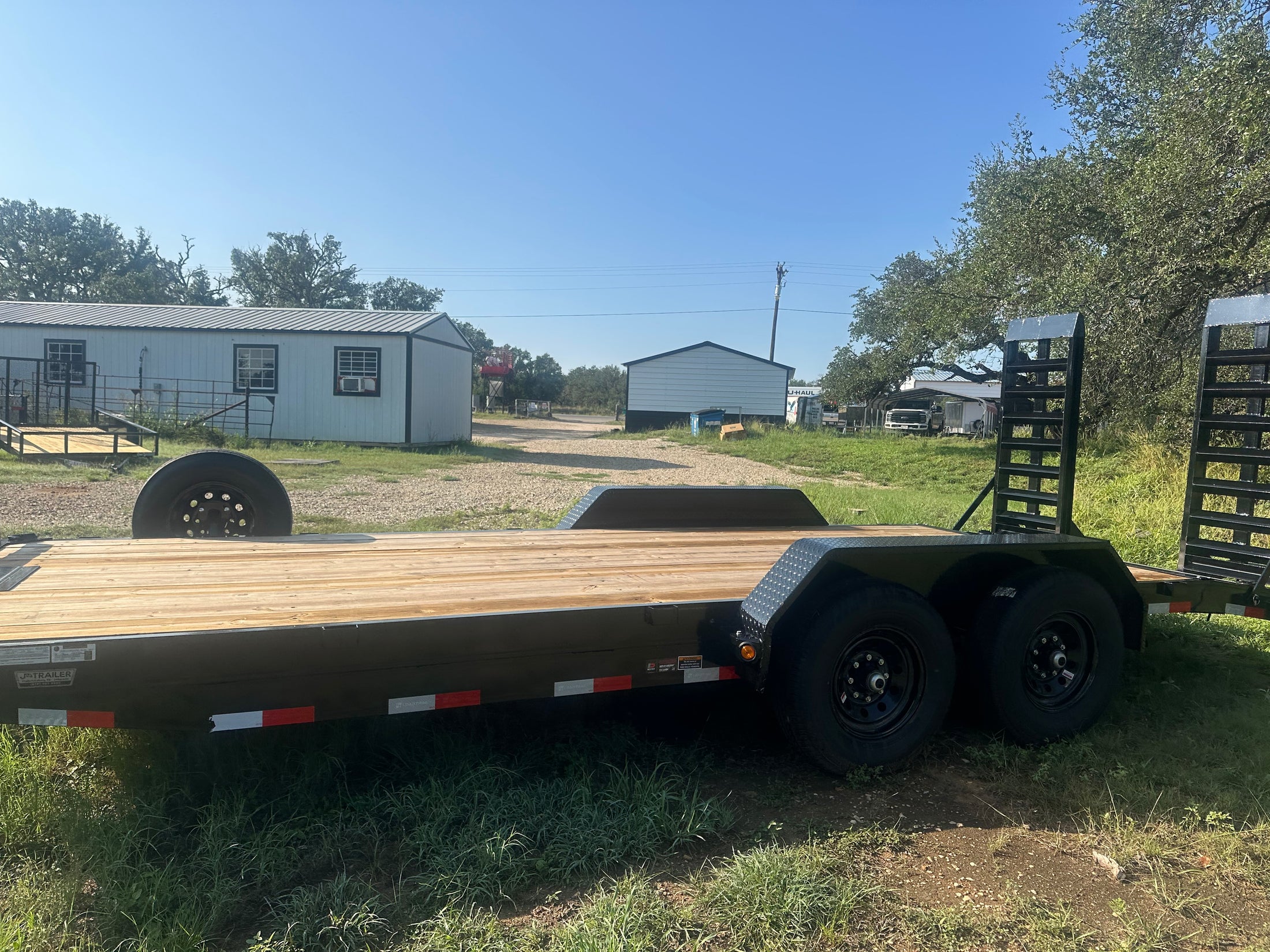 LoadTrail 83"x20' Tandem Carhauler w/Fold Up Ramps 14k - 1307