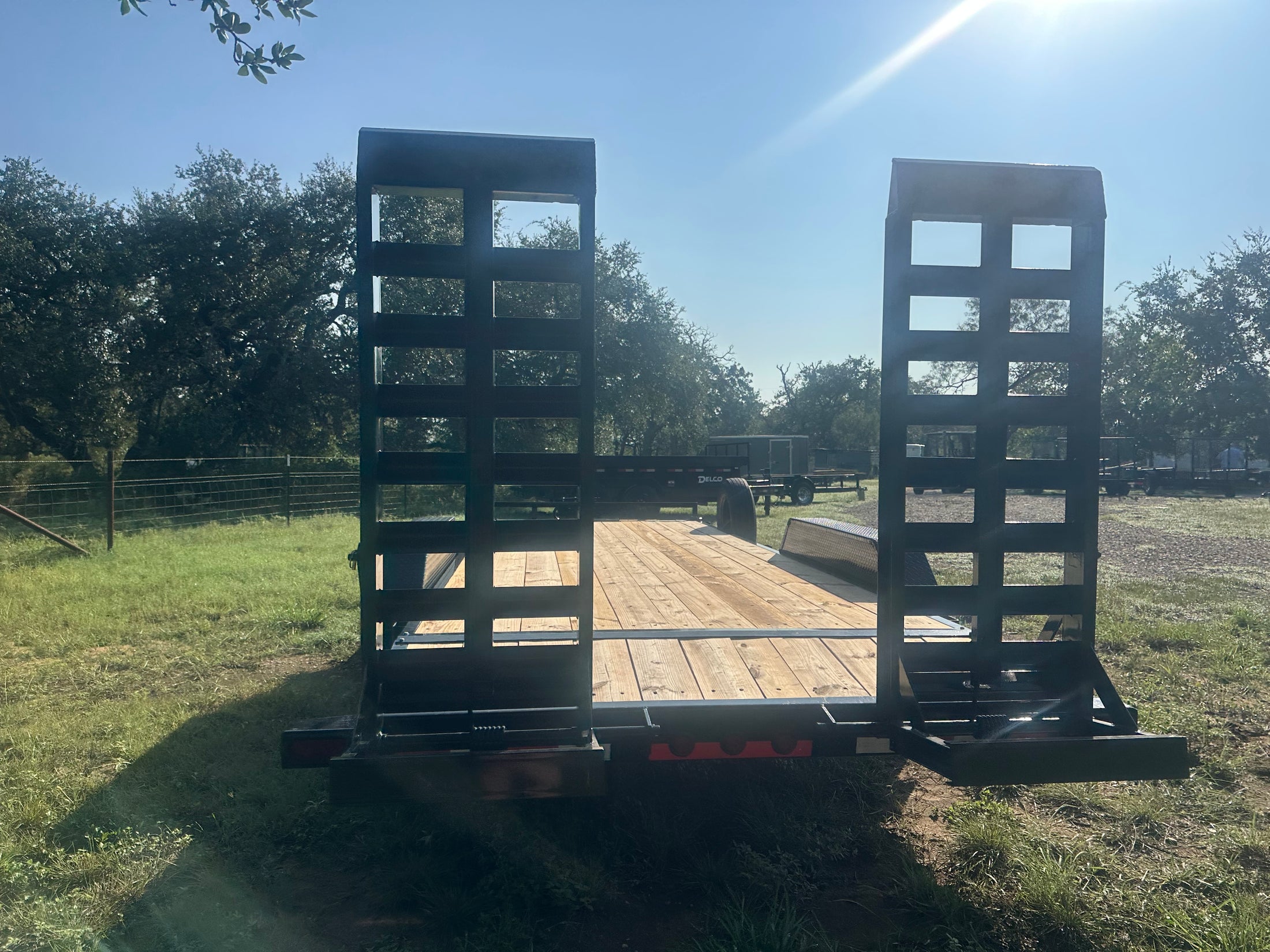 LoadTrail 83"x20' Tandem Carhauler w/Fold Up Ramps 14k - 1307