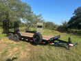 Load image into Gallery viewer, LoadTrail 83"x20' Tandem Carhauler w/Fold Up Ramps 14k - 1307