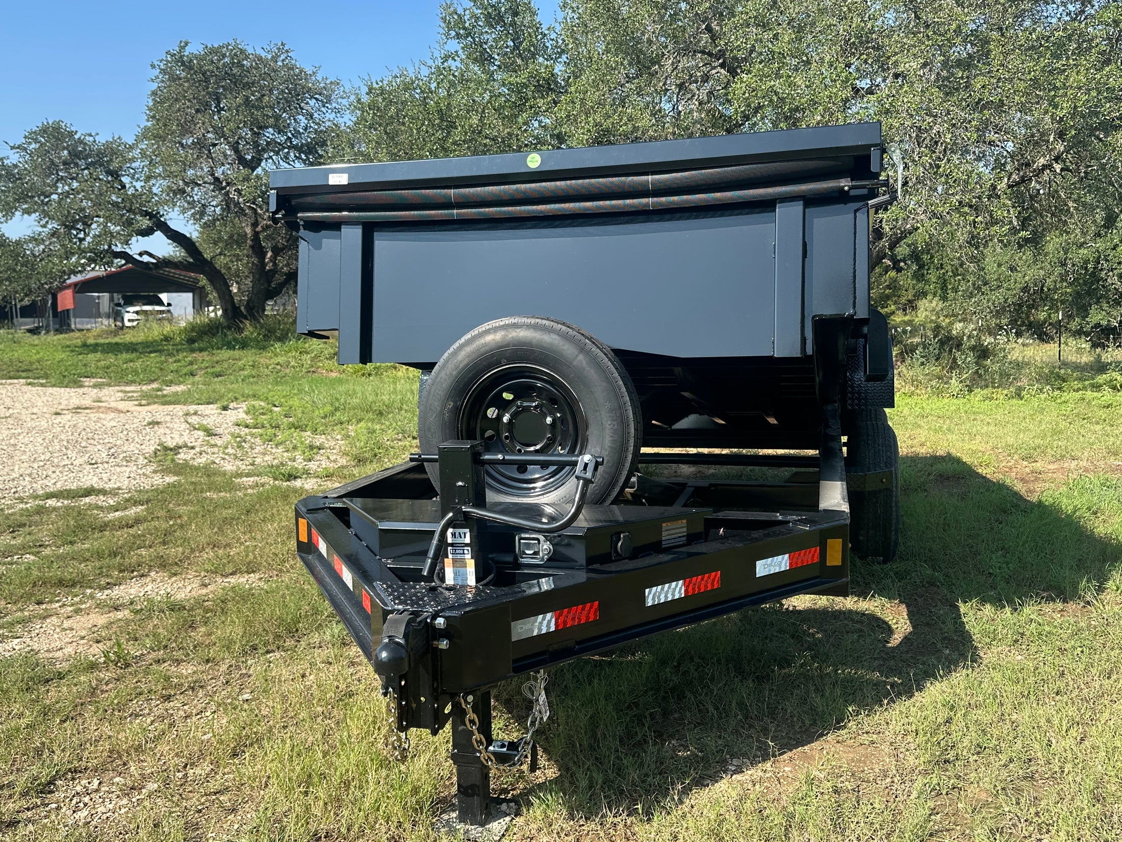 SALE - Delco 83"x14' Tandem Dump 14K - 9800