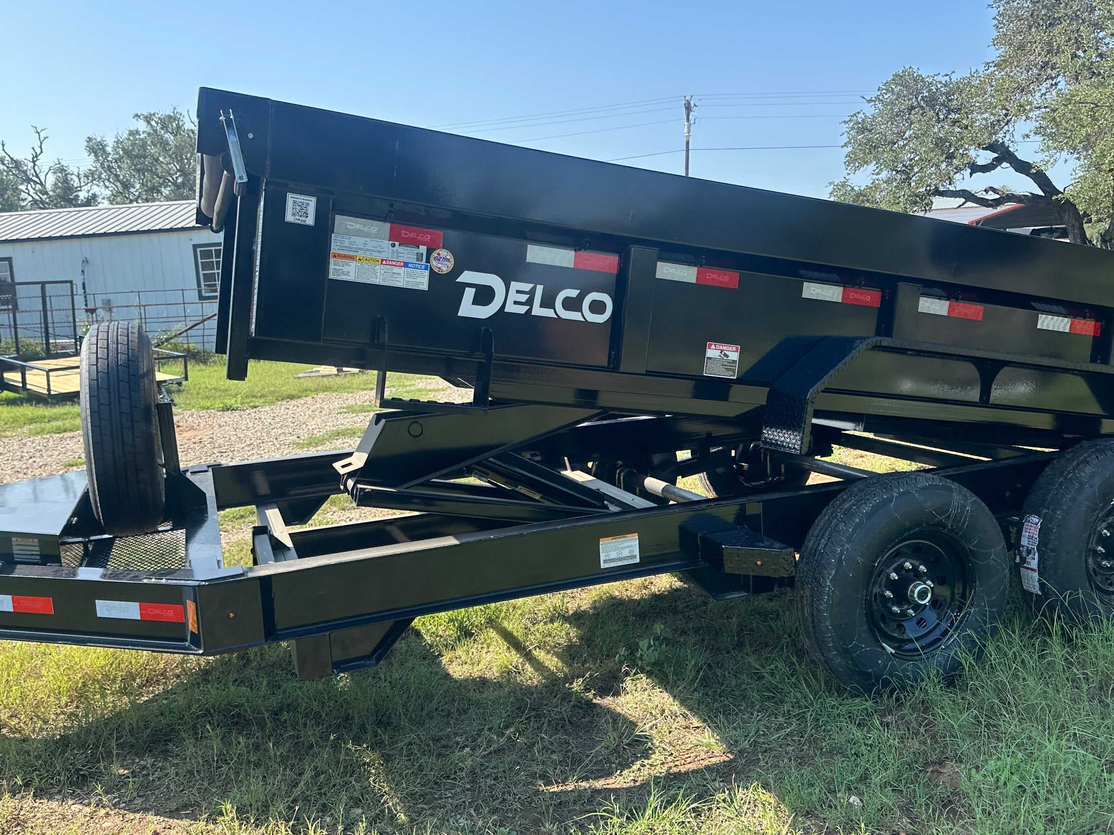 SALE - Delco 83"x14' Tandem Dump 14K - 9800