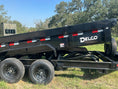 Load image into Gallery viewer, Delco 83"x14' Tandem Dump 14K - 9800 Delco