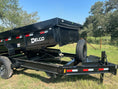 Load image into Gallery viewer, Delco 83"x14' Tandem Dump 14K - 9800 Delco