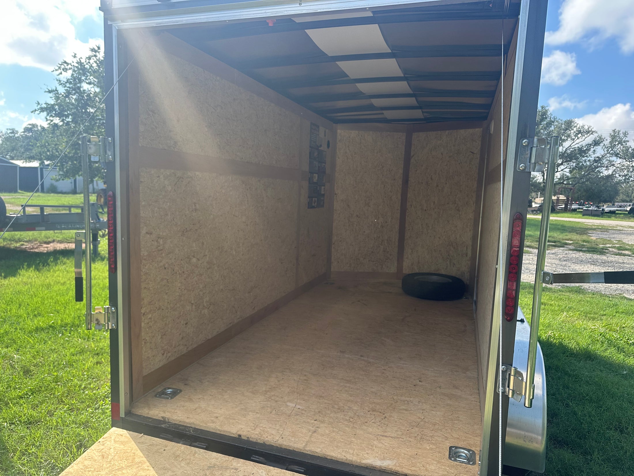 USED Wells 6'x12' Tandem Cargo  -GRAY - 2793 Wells Cargo