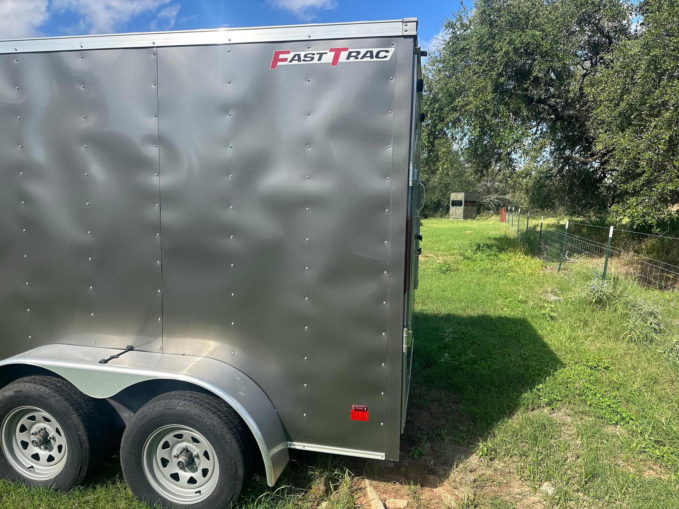 USED Wells 6'x12' FT Tandem Cargo  -GRAY - 2793