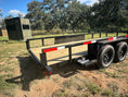 Load image into Gallery viewer, Ranch King 6'10"x18' Tandem Utility Trailer RAMPS - 2545 Ranch King