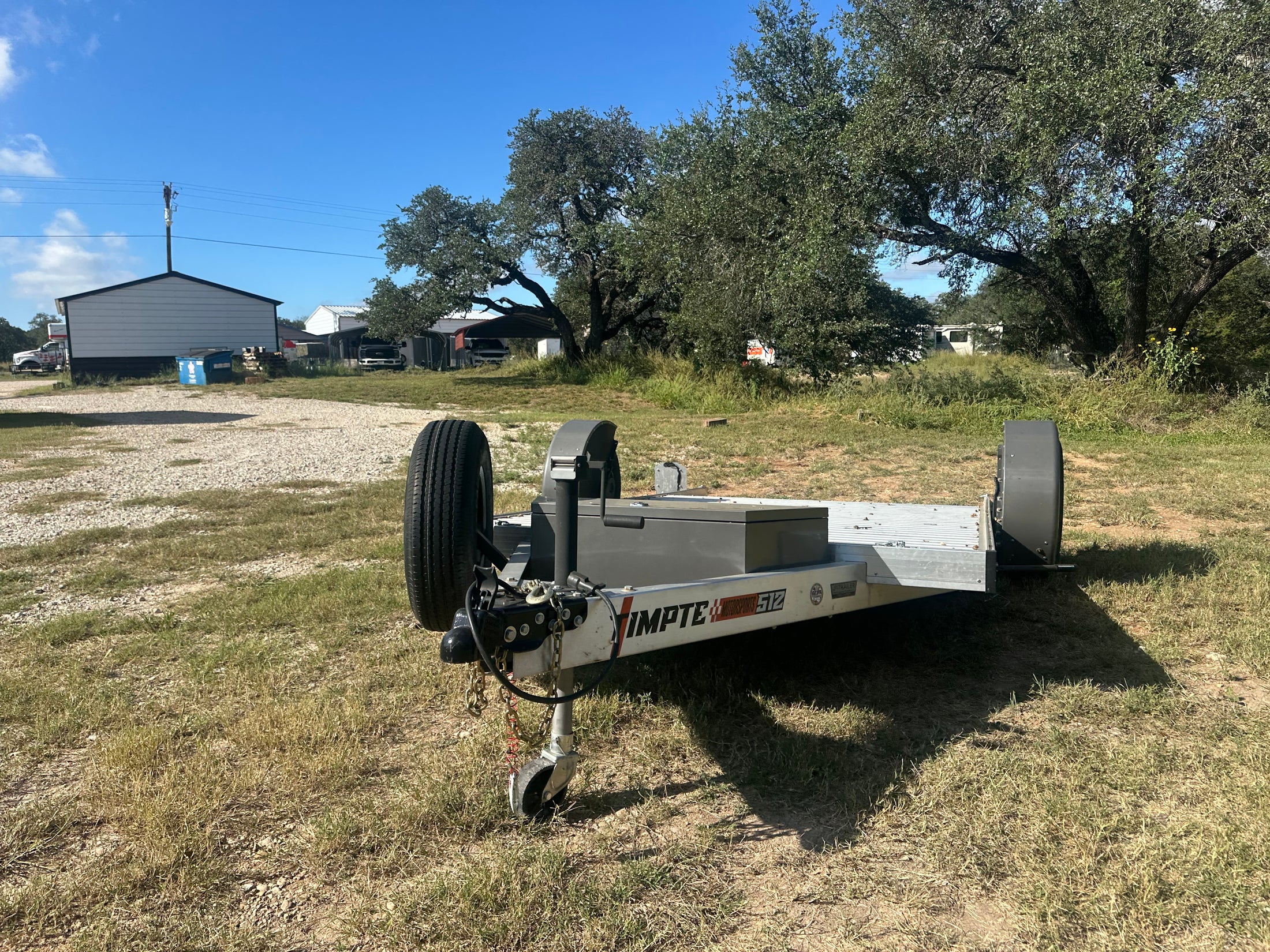 SALE Timpte -78"x12' Power Tilt Aluminum Singe Axle Carhauler - 2278