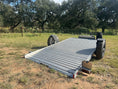 Load image into Gallery viewer, SALE Timpte -78"x12' Power Tilt Aluminum Singe Axle Carhauler - 2278 Timpte
