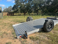 Load image into Gallery viewer, SALE Timpte -78"x12' Power Tilt Aluminum Singe Axle Carhauler - 2278 Timpte