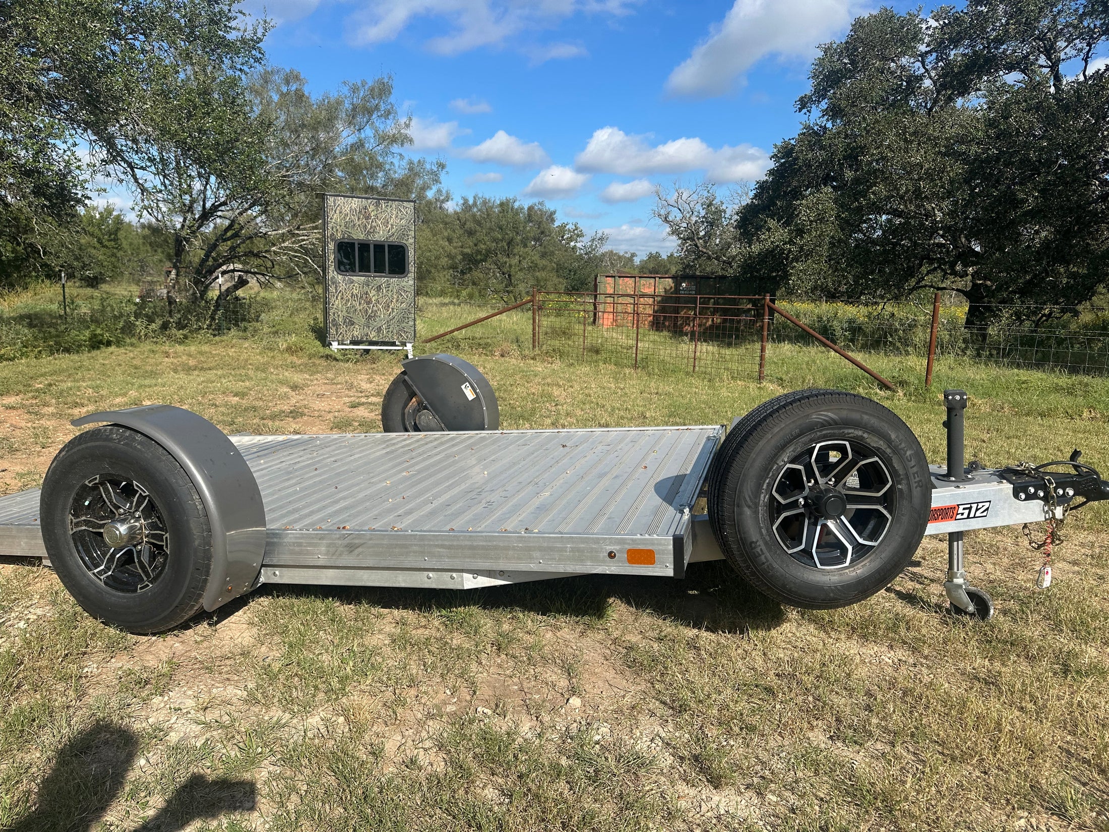 SALE Timpte -78"x12' Power Tilt Aluminum Singe Axle Carhauler - 2278 Timpte