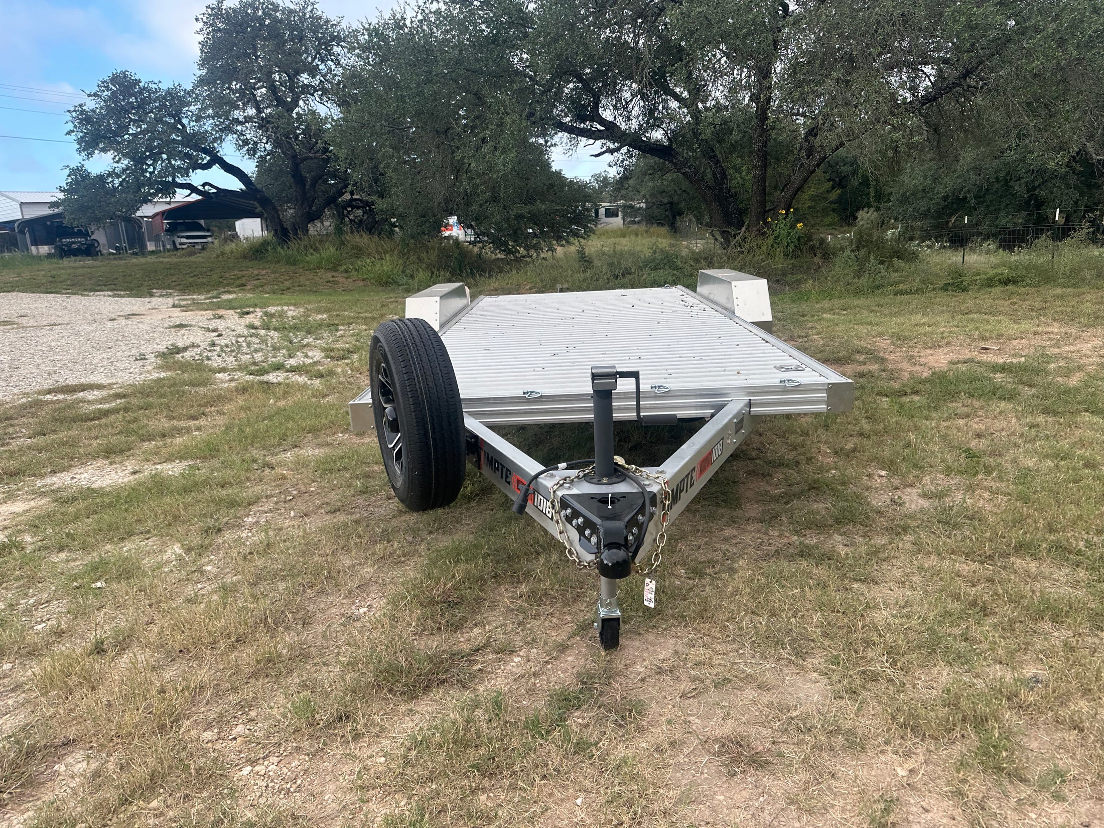 SALE Timpte 82"x18' Tandem Aluminum Carhauler - 2718