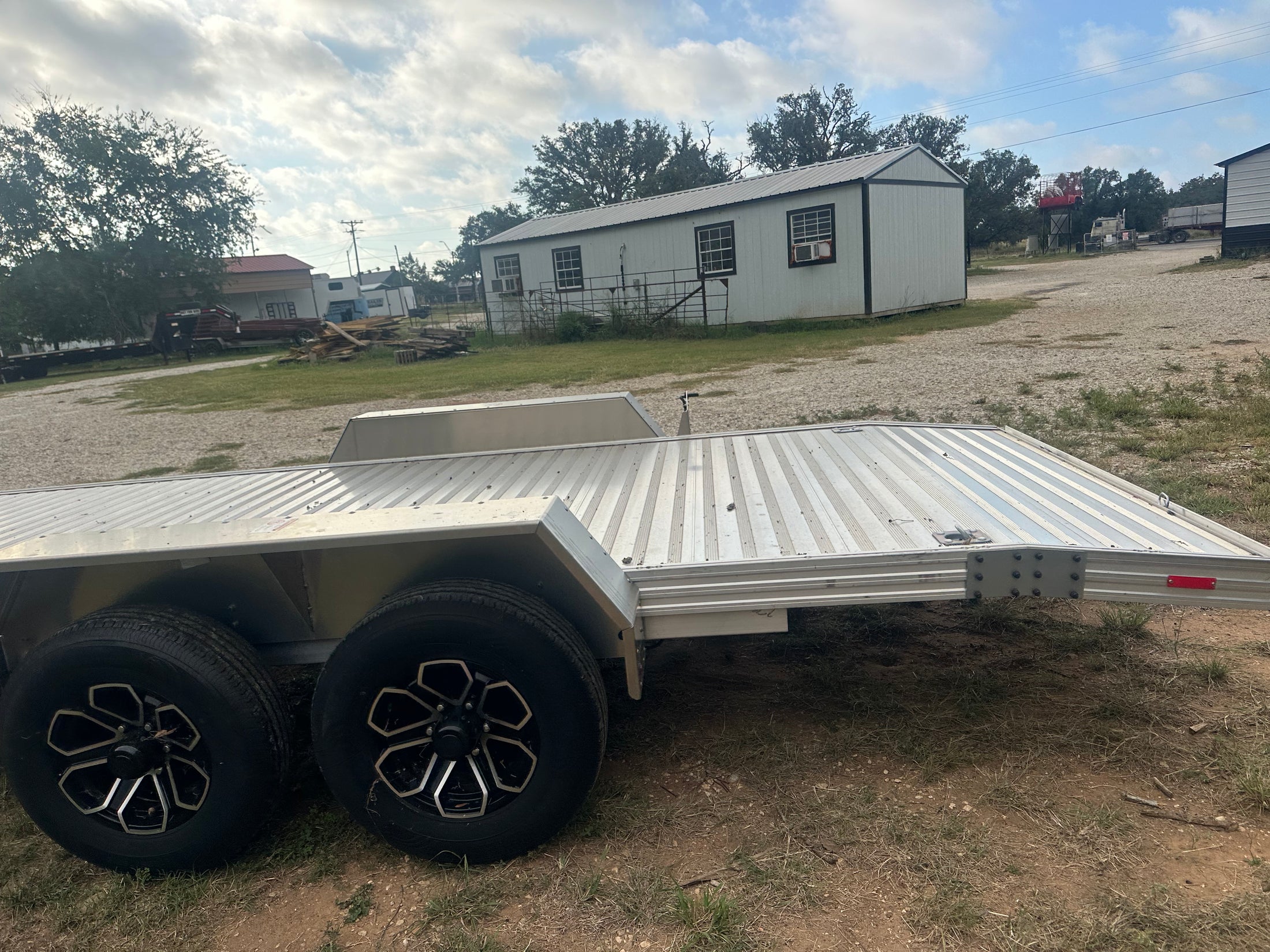 SALE Timpte 82"x18' Tandem Aluminum Carhauler - 2718