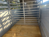 WW 5'X14' Livestock Trailer SILVER - 8204 WW