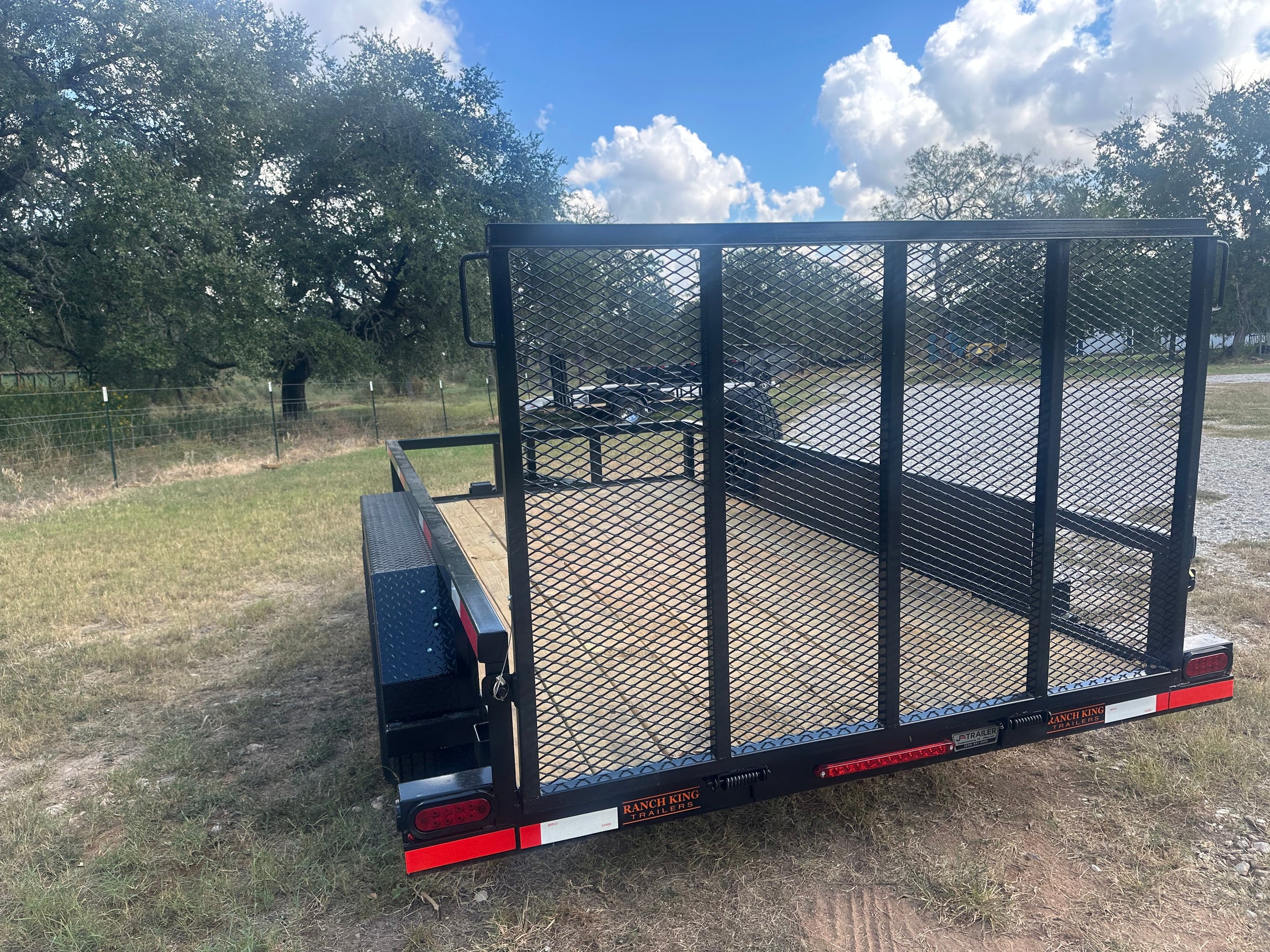 Ranch King 6'x12' Tandem Utility Trailer GATE - 2674