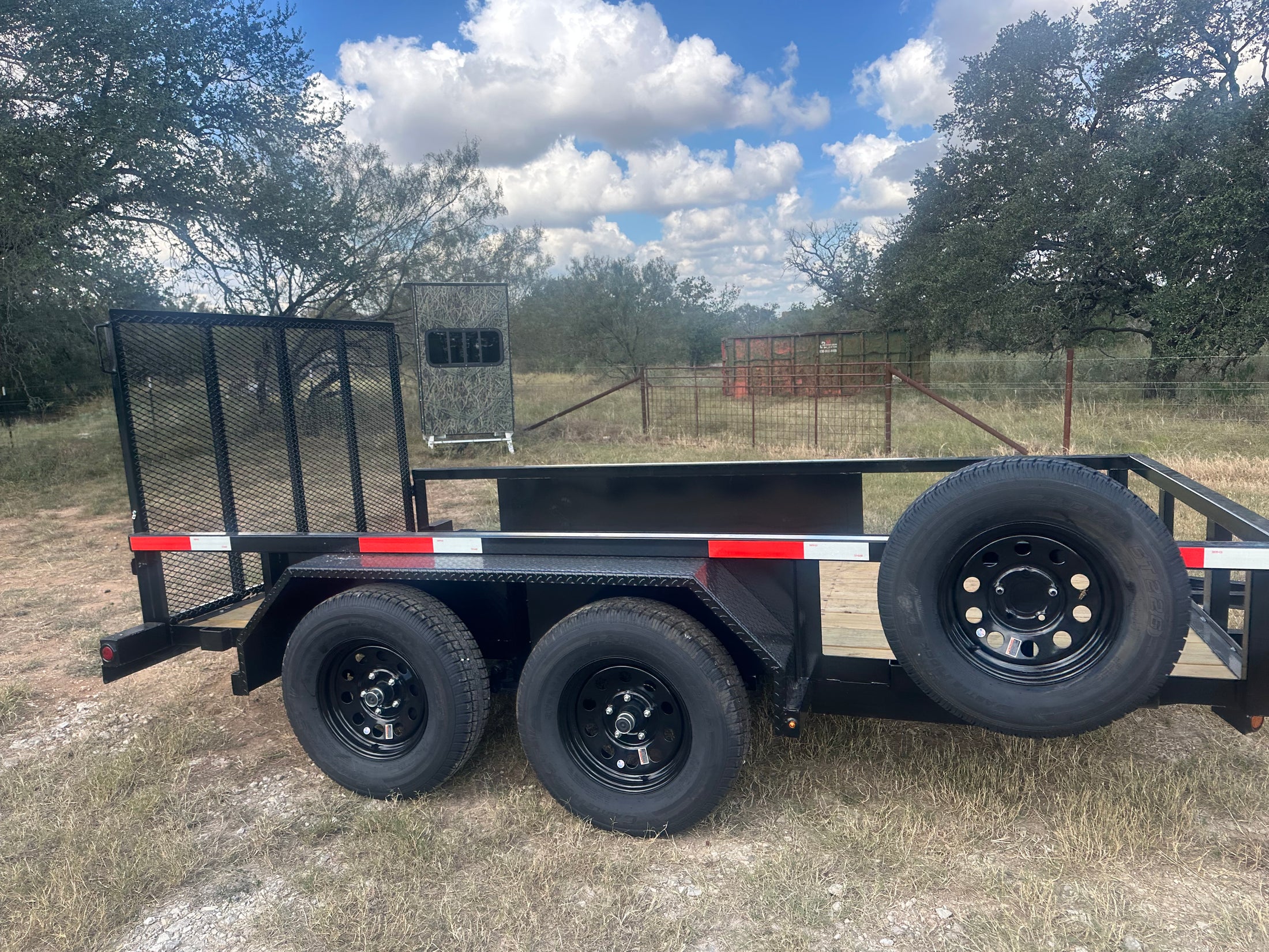 Ranch King 6'x12' Tandem Utility Trailer GATE - 2674