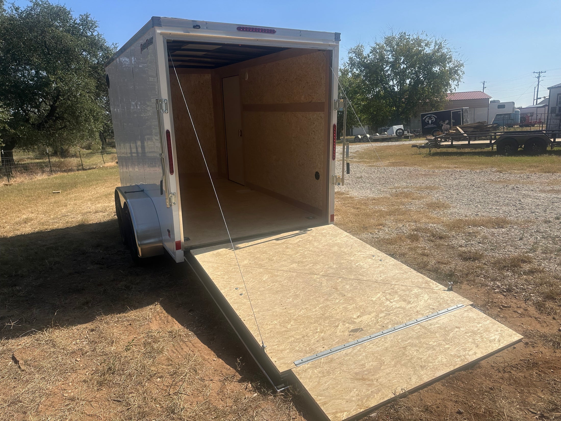 Wells Cargo 6'x12' Tandem Cargo - FT612T2-D - WHITE 5321