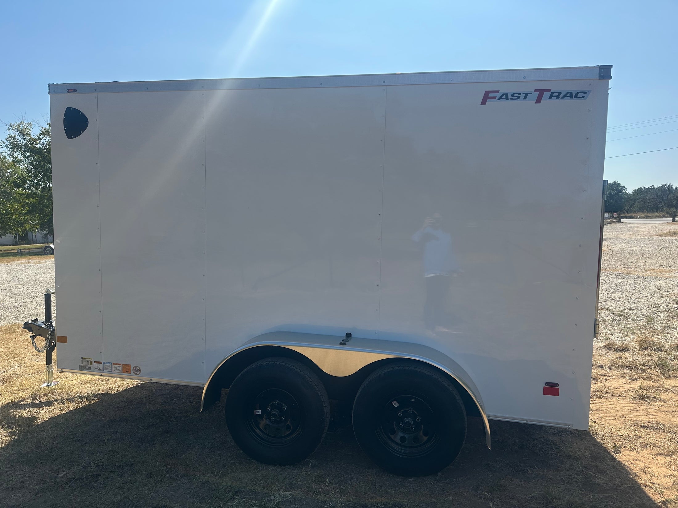 Wells Cargo 6'x12' Tandem Cargo - FT612T2-D - WHITE 5321