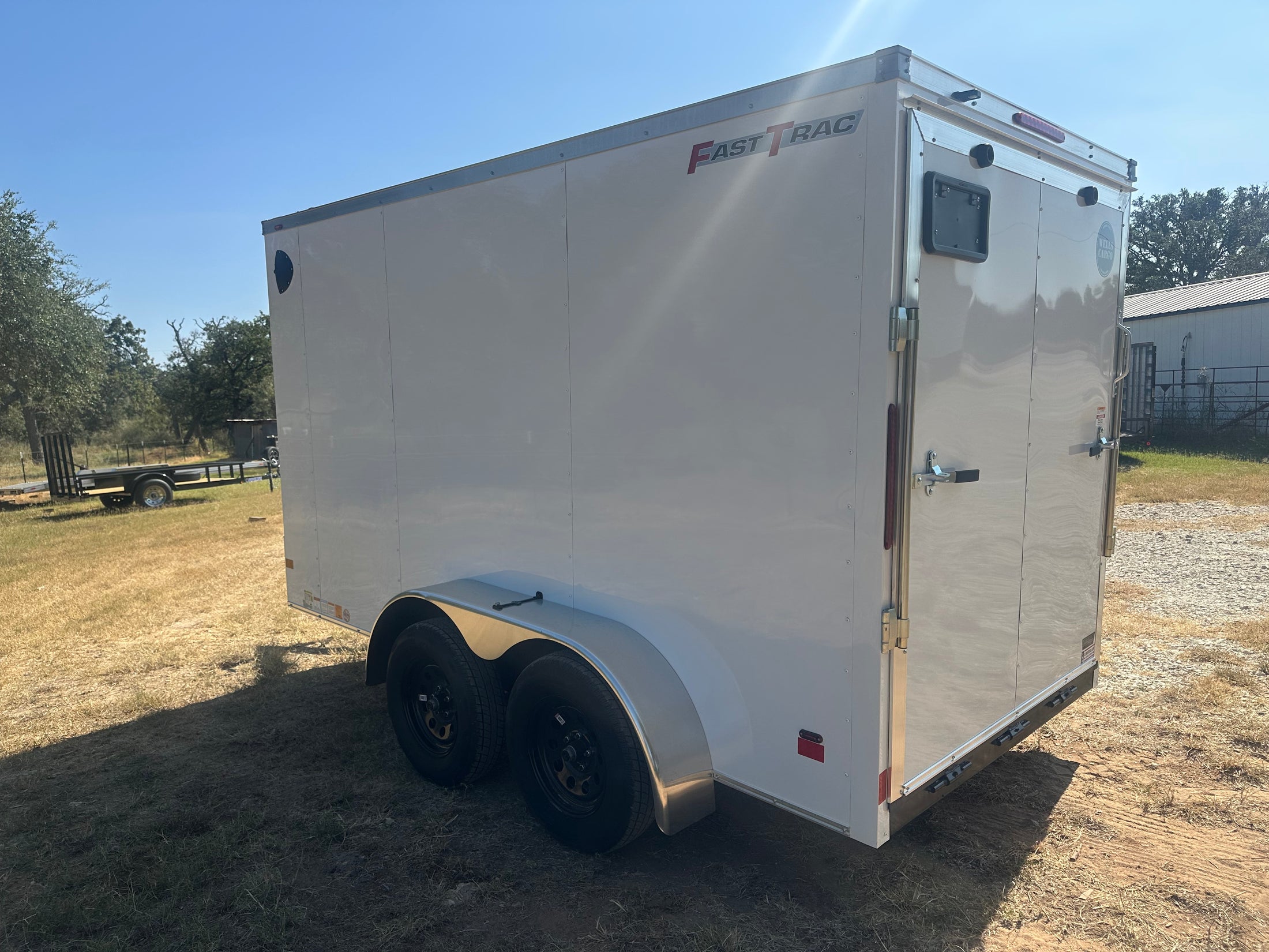 Wells Cargo 6'x12' Tandem Cargo - FT612T2-D - WHITE 5321