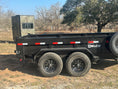 Load image into Gallery viewer, Delco Dump 72"x12' Tandem Axle Dump Trailer ARMY GREEN - 0822