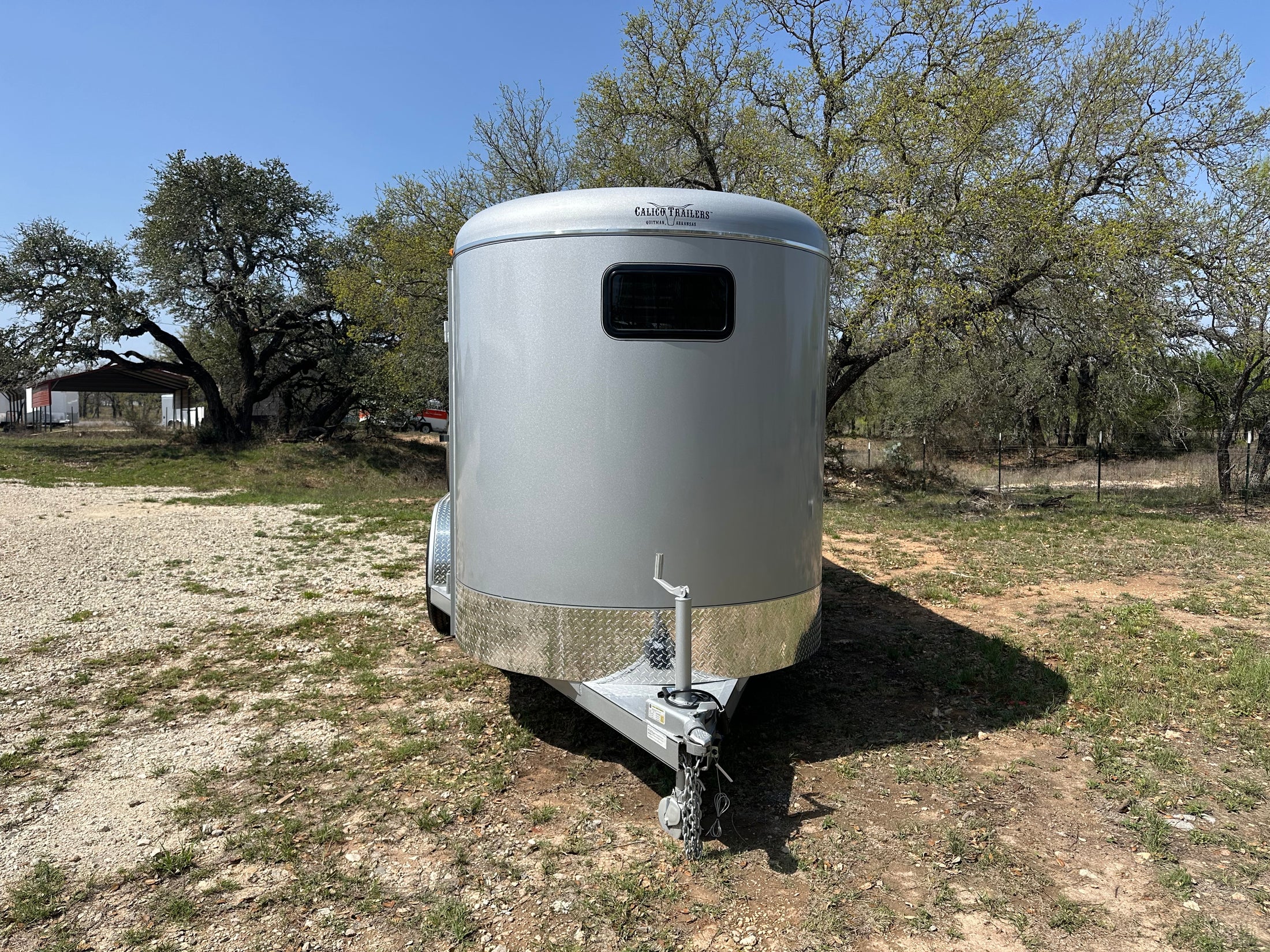 Calico 6x16x6'6" Livestock Trailer SILVER - 0027