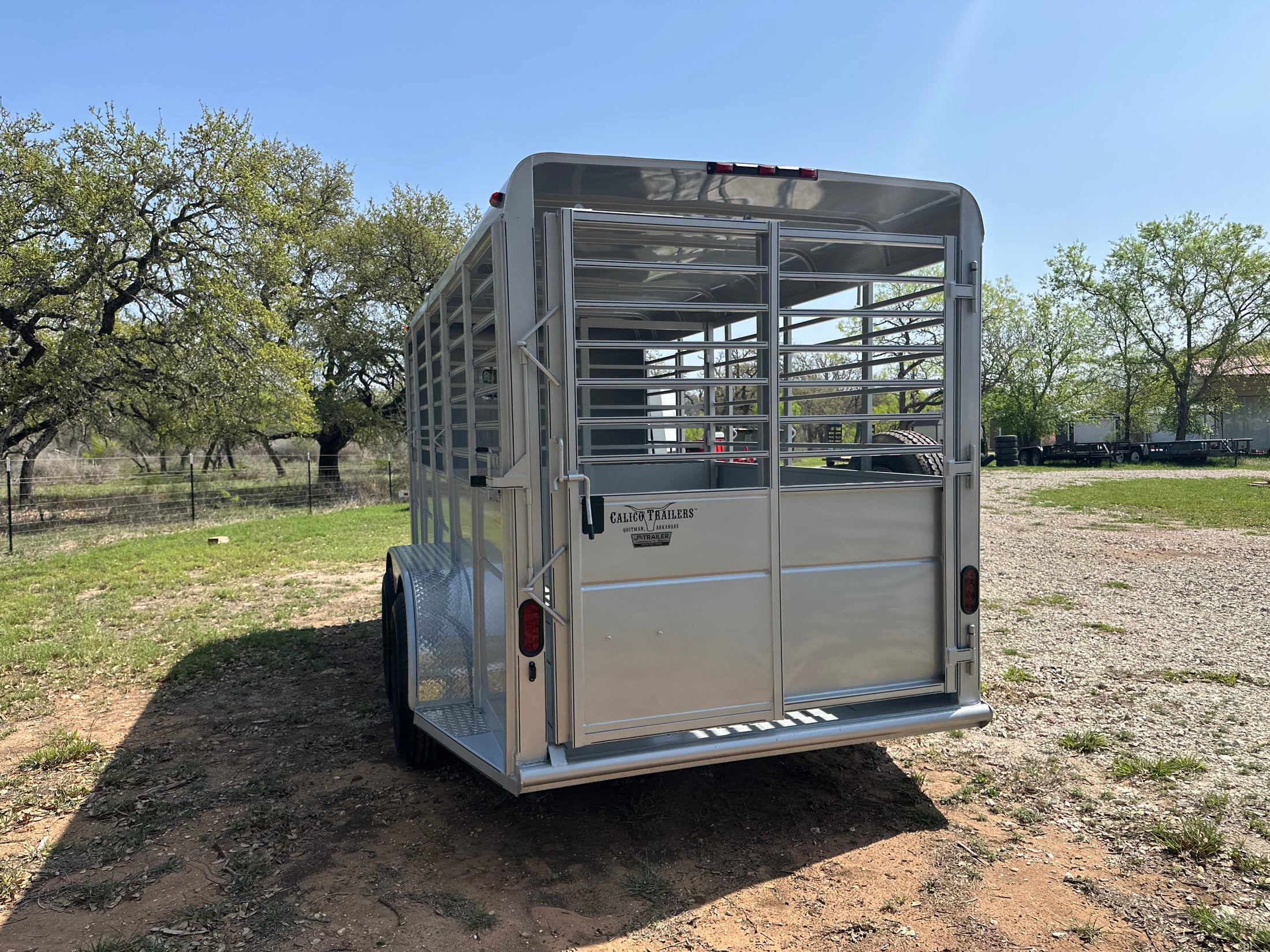 Calico 6x16x6'6" SUEDE ORDER 2026 Livestock Trailer- 0171 Calico