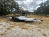 SALE Timpte 82"x18' Tandem Aluminum Carhauler - 2718 Timpte