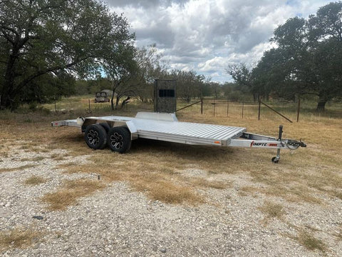 SALE Timpte 82"x18' Tandem Aluminum Carhauler - 2718 Timpte