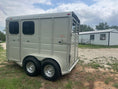 Load image into Gallery viewer, Calico 6'x13'x7' Horse Trailer GOLD - 0655 - J4 Trailer