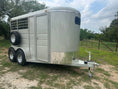 Load image into Gallery viewer, Calico 6'x13'x7' Horse Trailer GOLD - 0655 - J4 Trailer