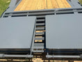 Load image into Gallery viewer, Delco 102"x26' Gooseneck Carhauler 14 K Dove Monster Ramps GRAY - 7542 - J4 Trailer