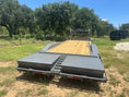 Load image into Gallery viewer, Delco 102"x26' Gooseneck Carhauler 14 K Dove Monster Ramps GRAY - 7542 - J4 Trailer