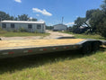 Load image into Gallery viewer, Delco 102"x26' Gooseneck Carhauler 14 K Dove Monster Ramps GRAY - 7542 - J4 Trailer