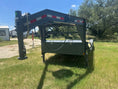 Load image into Gallery viewer, Delco 102"x26' Gooseneck Carhauler 14 K Dove Monster Ramps GRAY - 7542 - J4 Trailer