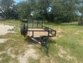 Load image into Gallery viewer, Delco 60"x10' Utility BLACK 3.5K Single Axle -6495 - J4 Trailer