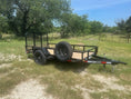 Load image into Gallery viewer, Delco 60"x10' Utility BLACK 3.5K Single Axle -6495 - J4 Trailer