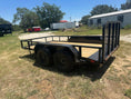 Load image into Gallery viewer, Delco 77"x12' Utility BLACK 7K Tandem Axle - 7547 - J4 Trailer
