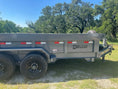 Load image into Gallery viewer, Delco 83"x14' Tandem GRAY Dump Trailer 14K - 2022 - J4 Trailer
