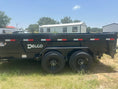Load image into Gallery viewer, Delco 83"x14' Tandem Telescopic Dump Trailer 14K BLACK - 4396 - J4 Trailer