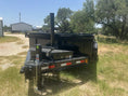 Load image into Gallery viewer, Delco 83"x14' Tandem Telescopic Dump Trailer 14K BLACK - 4396 - J4 Trailer