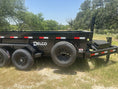 Load image into Gallery viewer, Delco 83"x14' Tandem Telescopic Dump Trailer 14K BLACK - 4396 - J4 Trailer