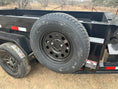 Load image into Gallery viewer, Delco Dump 60"x10' Tandem 7k - Black 2737 - J4 Trailer