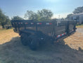 Load image into Gallery viewer, DP Platinum 82"x14' Tandem Eco Dump 14k BLACK - 1556 - J4 Trailer