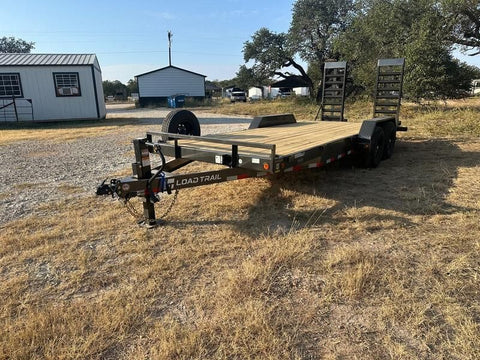 LoadTrail 83&quot;x20' Tandem Carhauler w/Fold Up Ramps 14k - 1307 LoadTrail